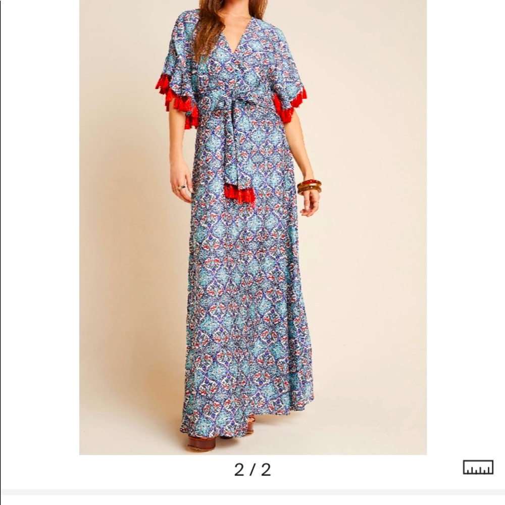 Sachi and Babi tásale maxi dress